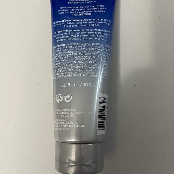 Dr. Brandt Skincare Pores No More Pore Purifying Cleanser, 3.5 oz. NEW - Picture 5 of 5
